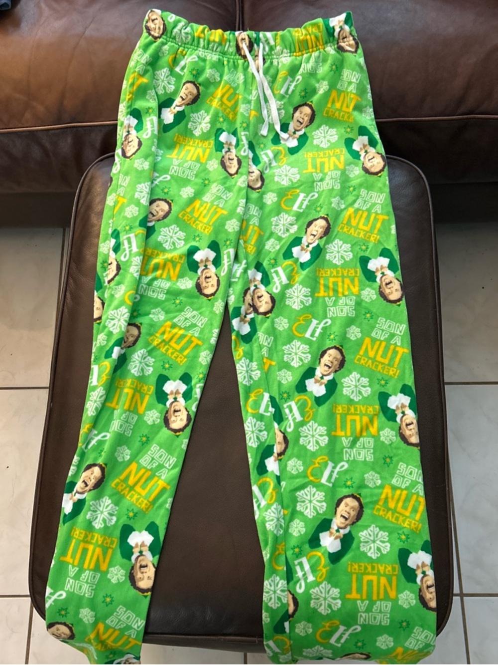 Green 'Elf' Holiday Pajama Pants